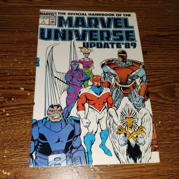 Official Handbook of Marvel Universe Update '89 #1 Adversary to Chameleon - Picture 1 of 3
